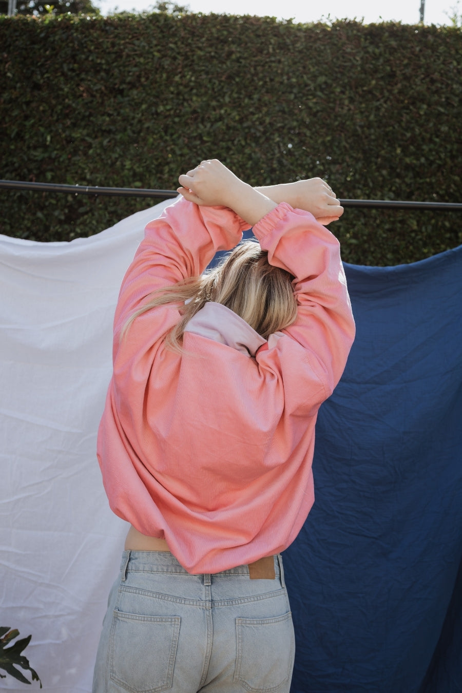 Pink Patch Jacket – Bright Pink