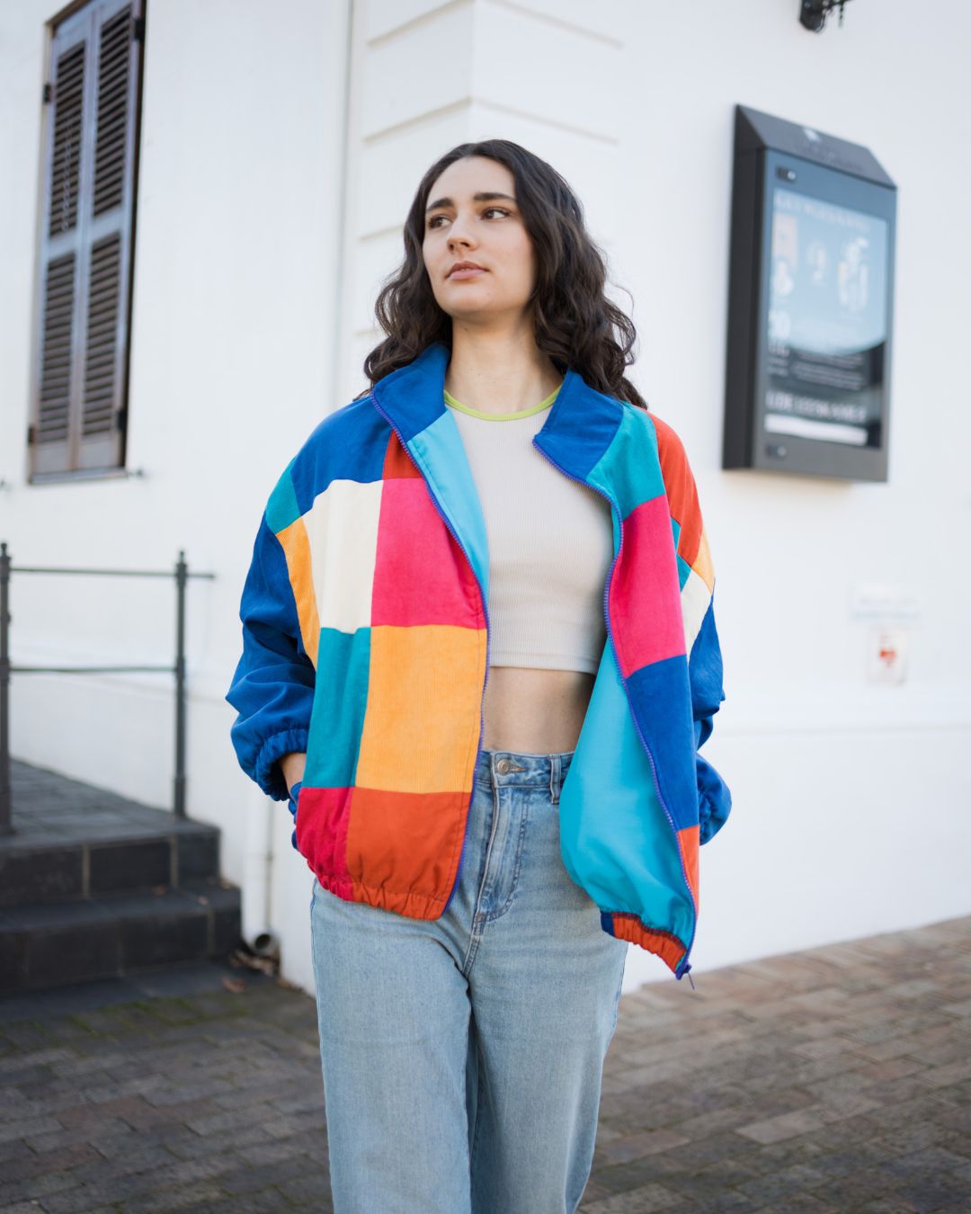 Blue Patch Jacket