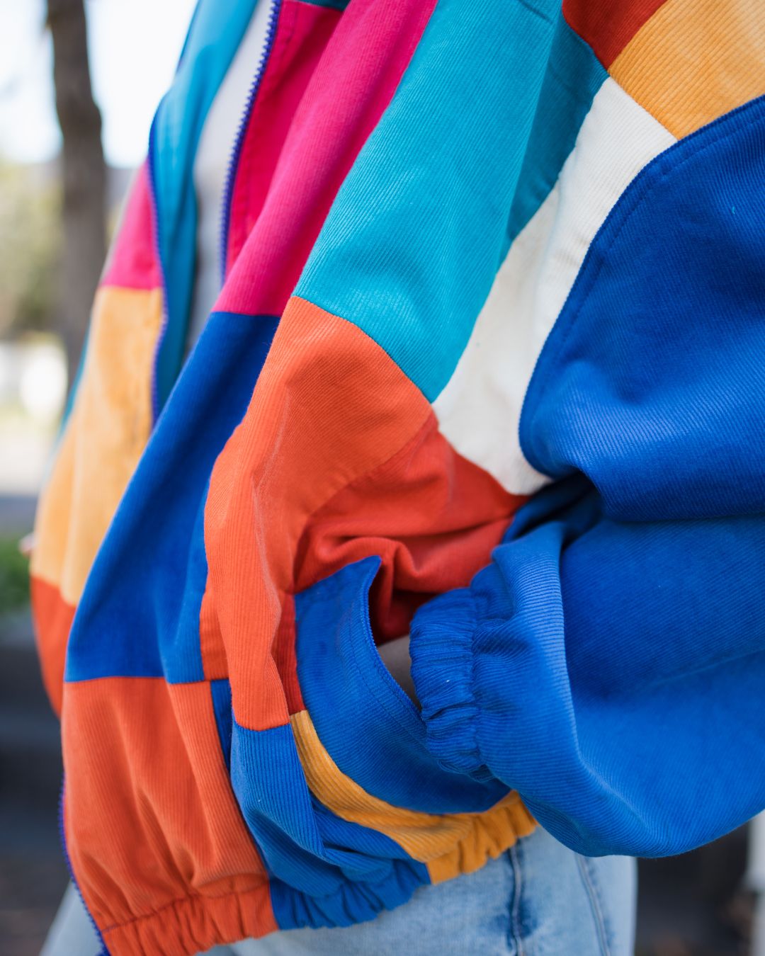 Blue Patch Jacket