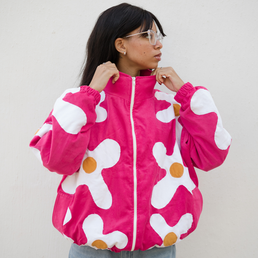 Cherise Flower Jacket