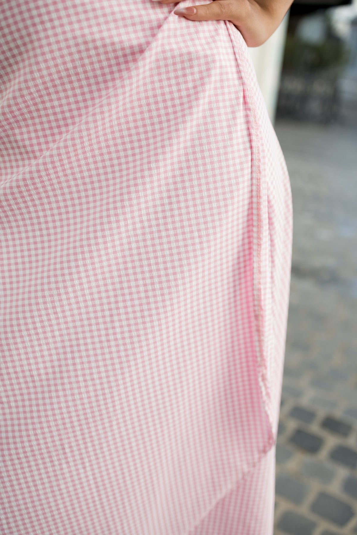 Positano Pink Wrap Skirt