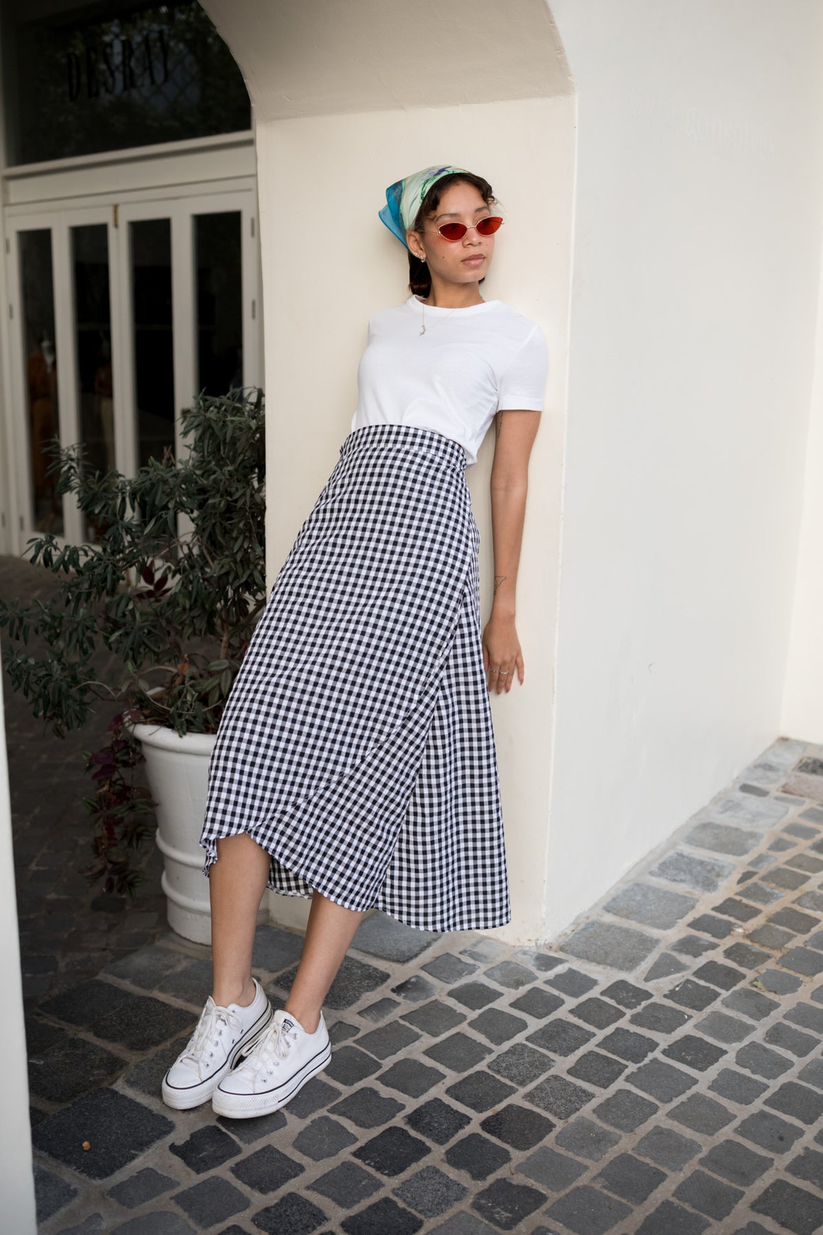 Paris Picnic Wrap Skirt