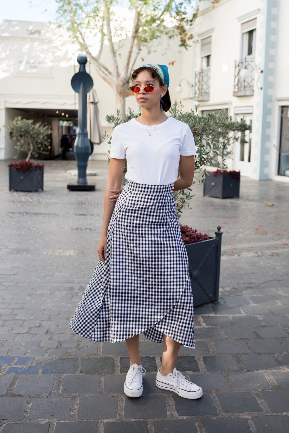 Paris Picnic Wrap Skirt