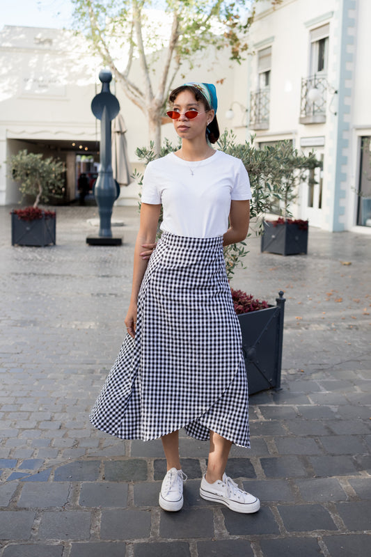 Paris Picnic Wrap Skirt