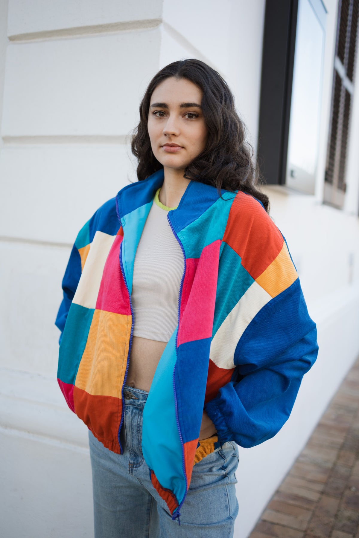 Blue Patch Jacket - Original Blue