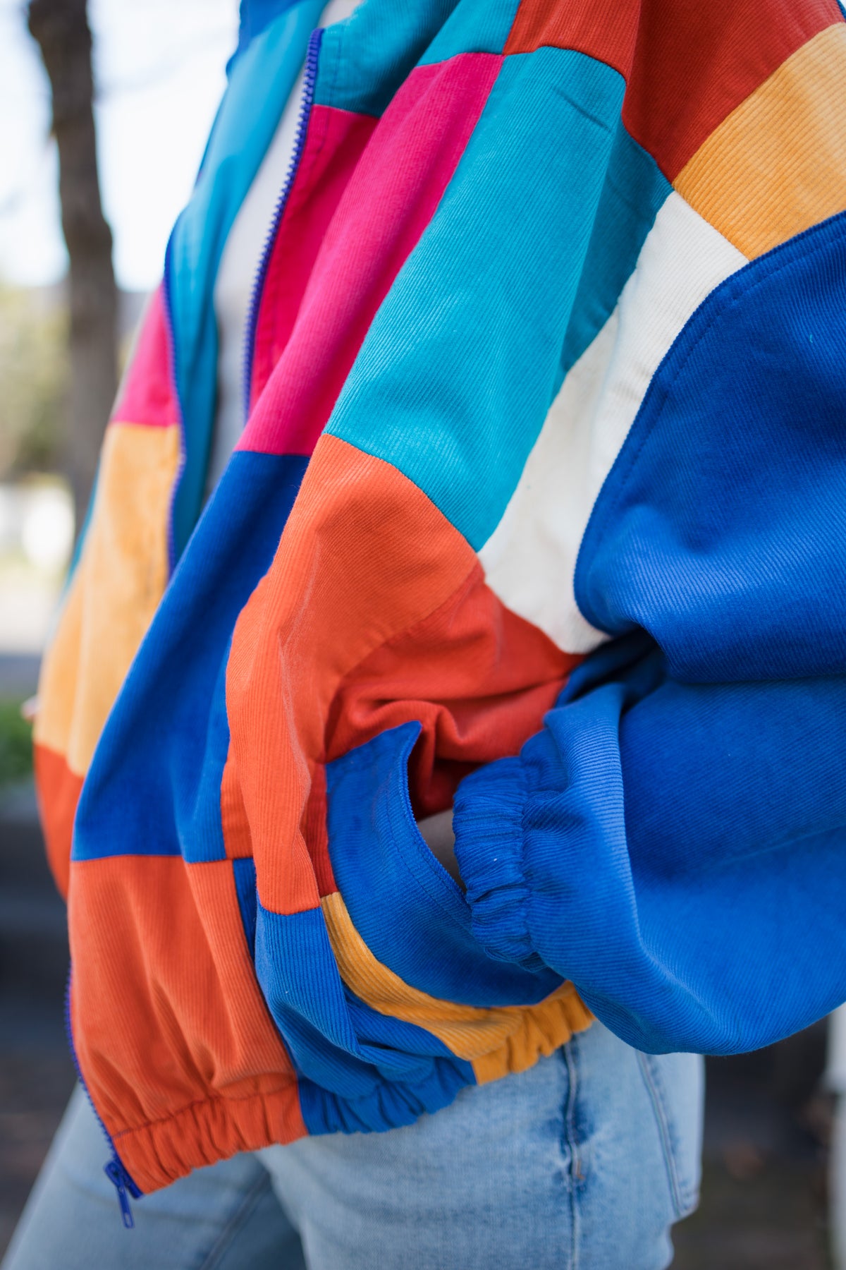 Blue Patch Jacket - Original Blue