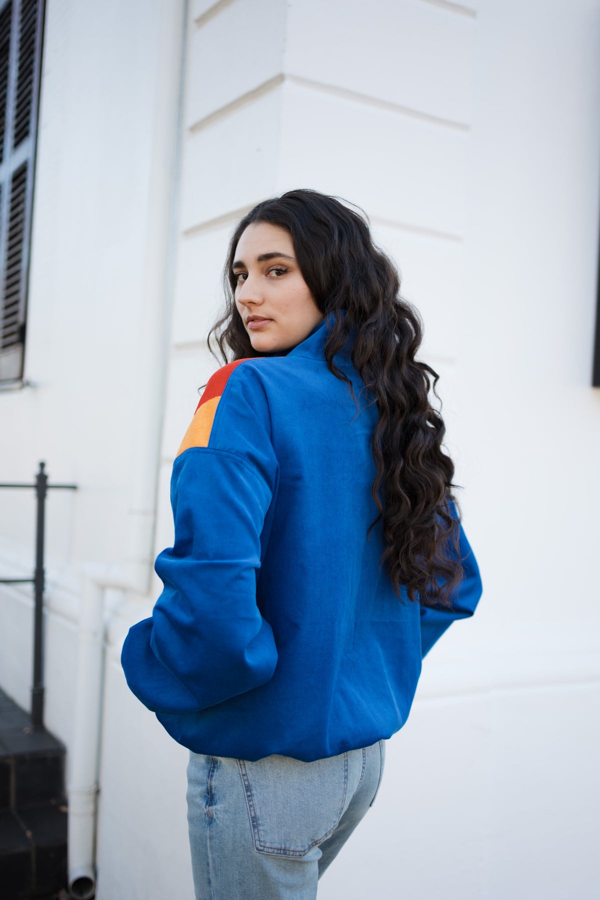 Blue Patch Jacket - Original Blue