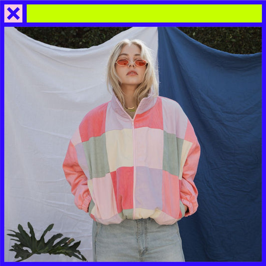 Pink Patch Jacket