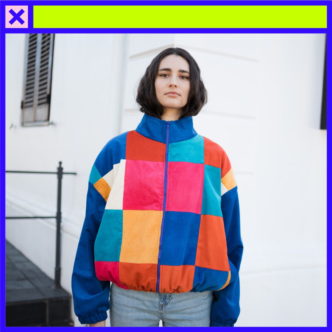 Blue Patch Jacket